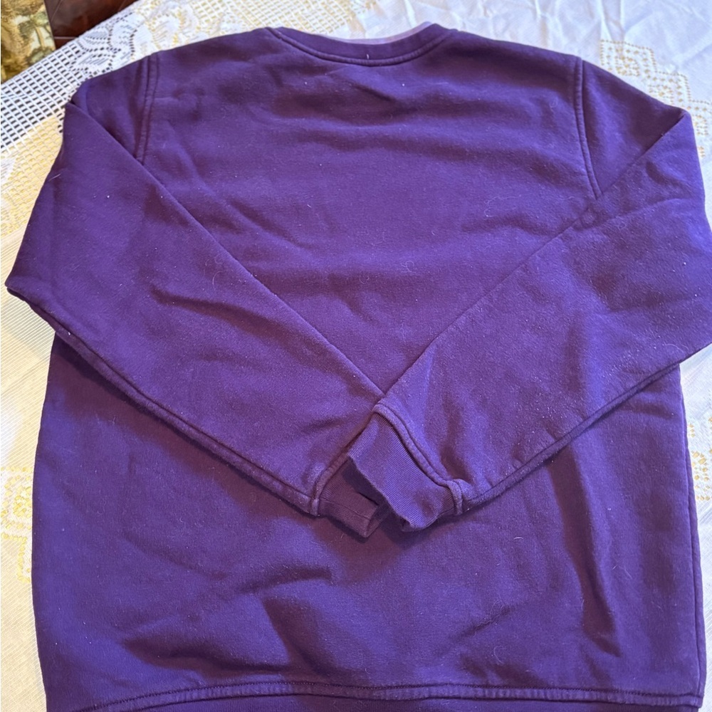 Vintage Northern Reflections Purple Crewneck Sweatshirt with Cat Graphic - Picture 5 of 8